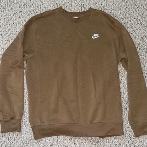 Brown Nike sweatshirt crewneck